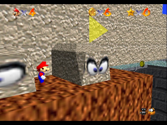 Super Mario 64 Beta by Dudaw12 (alternate version) Screenshot 1